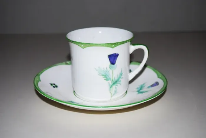 Framed Print : Suffragette Scottish W. S. P. U Cup & Saucer Framed Print : Suffragette Scottish W. S. P. U Cup & Saucer