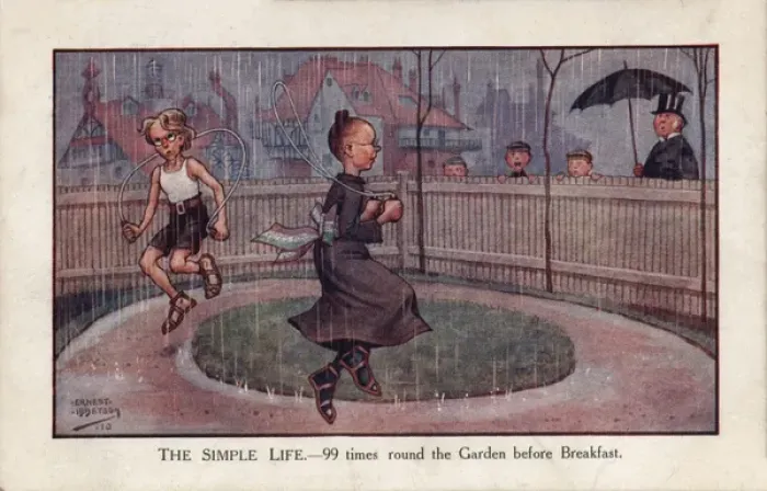 Framed Print : Suffragette, Simple Life - 99 Times Round Garden Framed Print : Suffragette, Simple Life - 99 Times Round Garden