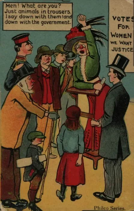 Framed Print : Suffragette Speaker Men! What are you? Framed Print : Suffragette Speaker Men! What are you?