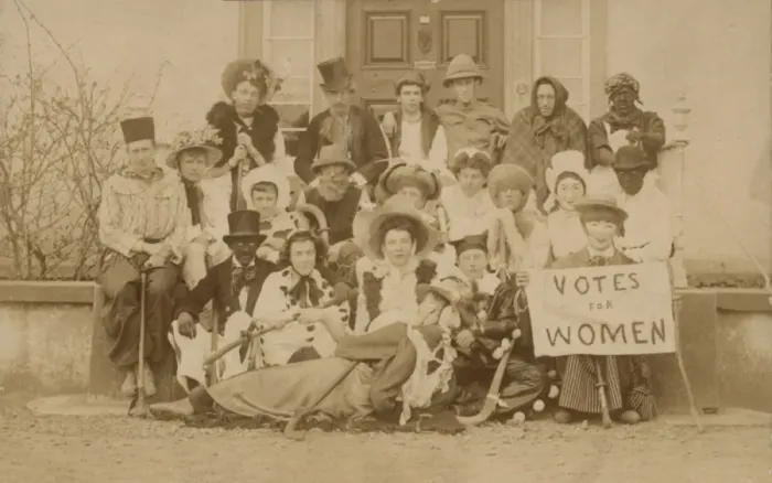 Framed Print : Suffragette, Votes for Women, Fancy Dress Framed Print : Suffragette, Votes for Women, Fancy Dress
