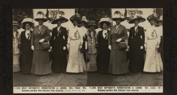 Framed Print : Suffragette Womens Coronation Procession Framed Print : Suffragette Womens Coronation Procession