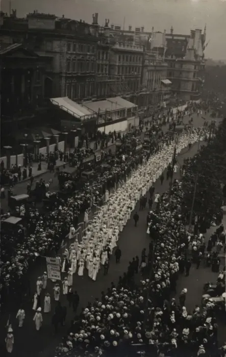 Framed Print : Suffragette Womens Coronation Procession June 17, 1911 Framed Print : Suffragette Womens Coronation Procession June 17, 1911