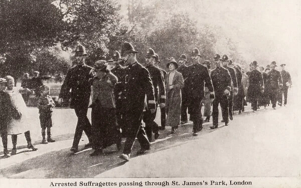Suffragettes Arrested London