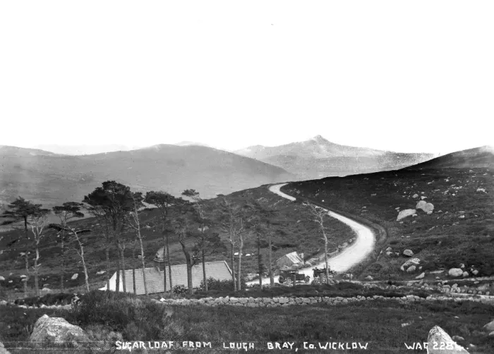 Framed Print : Sugarloaf from Lough Bray, Co. Wicklow Framed Print : Sugarloaf from Lough Bray, Co. Wicklow