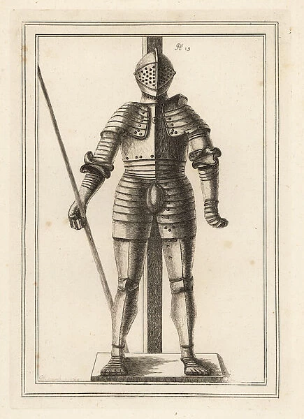 Suit of armour made for King Henry VIII at 18