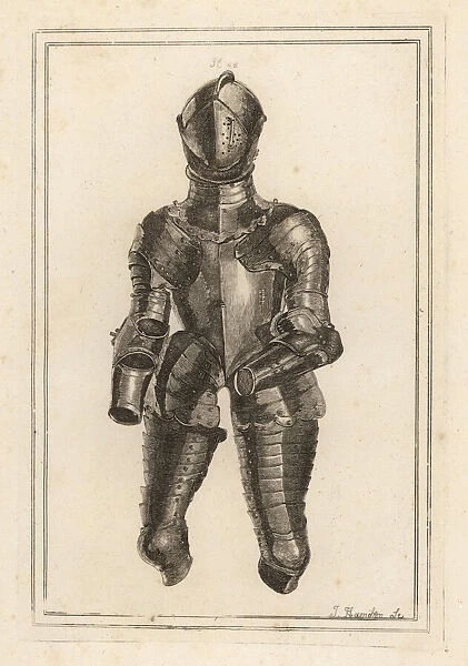 Suit of armour said to have belonged to the Duke of Monmouth