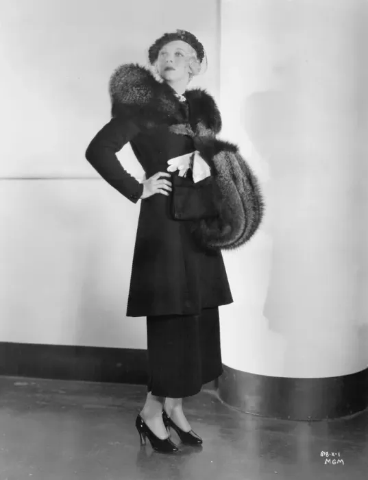 Framed Print : A suit designed by Dolly Tree for Virginia Bruce Framed Print : A suit designed by Dolly Tree for Virginia Bruce