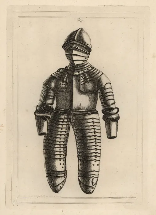 Framed Print : Suit of horsemans armour, circa 1600 Framed Print : Suit of horsemans armour, circa 1600