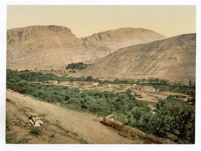 Framed Print : Suk-Wady-Barada (Abila), Suk-Wady-Barada, Holy Land, (i. e Framed Print : Suk-Wady-Barada (Abila), Suk-Wady-Barada, Holy Land, (i. e