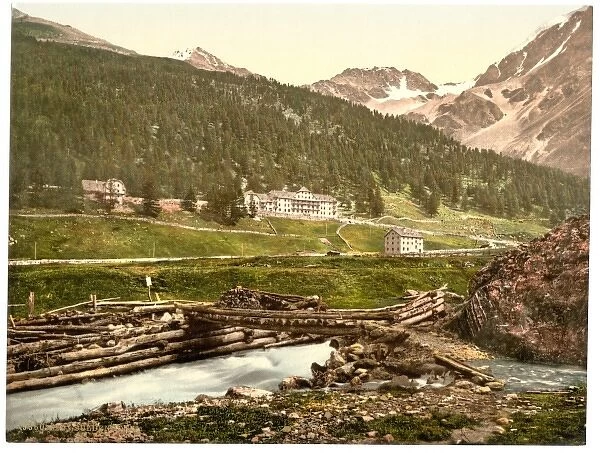 Sulden Hotel, Sulden, Tyrol, Austro-Hungary