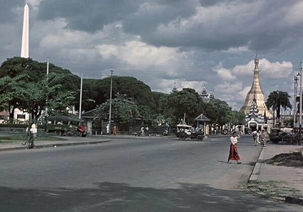 Sule Pagoda Road - Rangoon