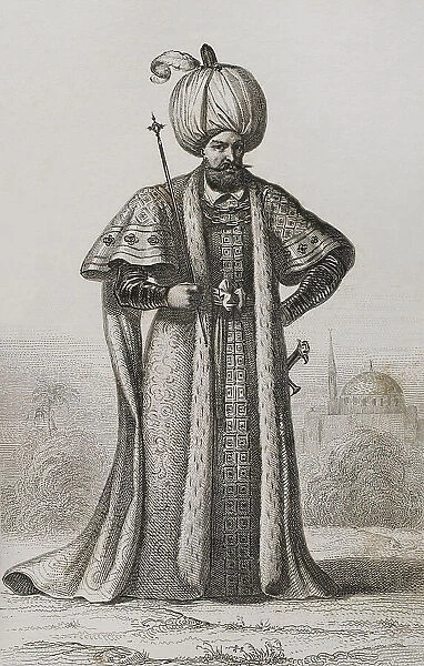 Suleyman the Magnificent (1494-1566). Portrait
