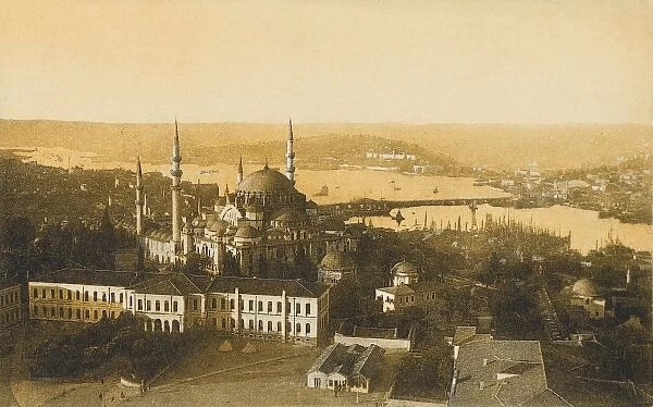Suleymaniye Mosque and Golden Horn