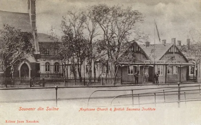 Framed Print : Sulina, Romania - British Seamens Institute Framed Print : Sulina, Romania - British Seamens Institute