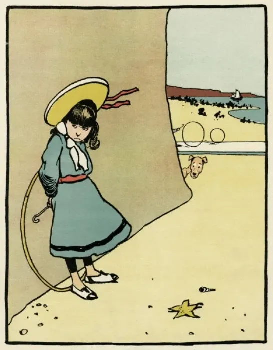 Framed Print : Sulky Girl C1900 Framed Print : Sulky Girl C1900