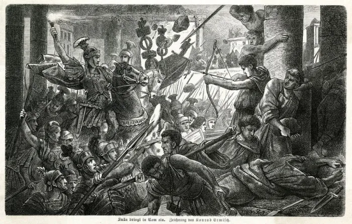 Framed Print : SULLA VICTORIOUS 85 BC Framed Print : SULLA VICTORIOUS 85 BC