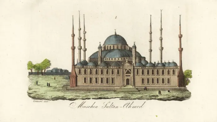 Framed Print : Sultan Ahmed Mosque or the Blue Mosque, Istanbul Framed Print : Sultan Ahmed Mosque or the Blue Mosque, Istanbul