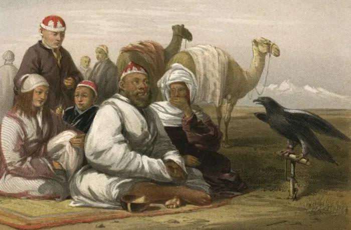 Framed Print : Sultan and Family Framed Print : Sultan and Family