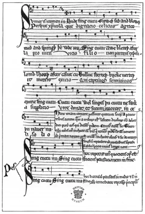 Framed Print : SUMER IS ICUMEN IN Framed Print : SUMER IS ICUMEN IN