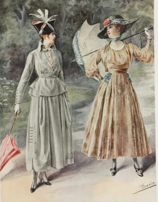 Framed Print : Summer fashions 1916 Framed Print : Summer fashions 1916