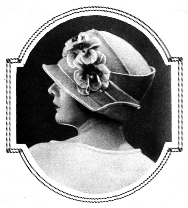 Framed Print : Summer head-wear, 1926 Framed Print : Summer head-wear, 1926