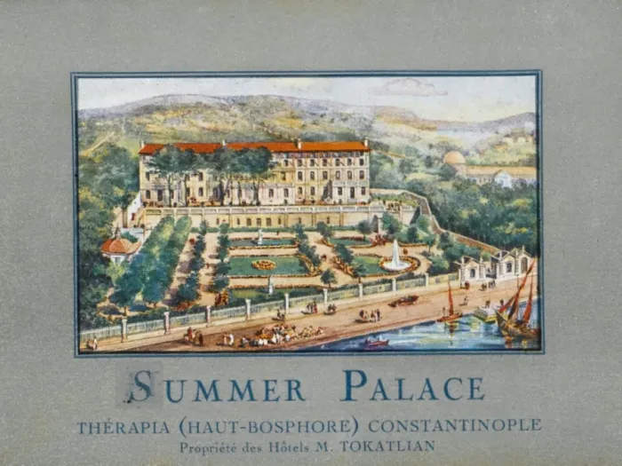 Framed Print : The Summer Palace Hotel - Constantinople Framed Print : The Summer Palace Hotel - Constantinople