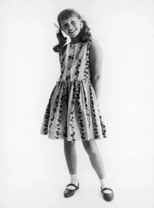 Framed Print : Summer School Dress Framed Print : Summer School Dress
