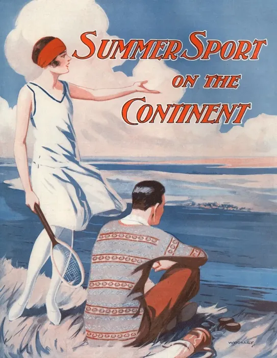 Framed Print : Summer sport on the Continent Framed Print : Summer sport on the Continent