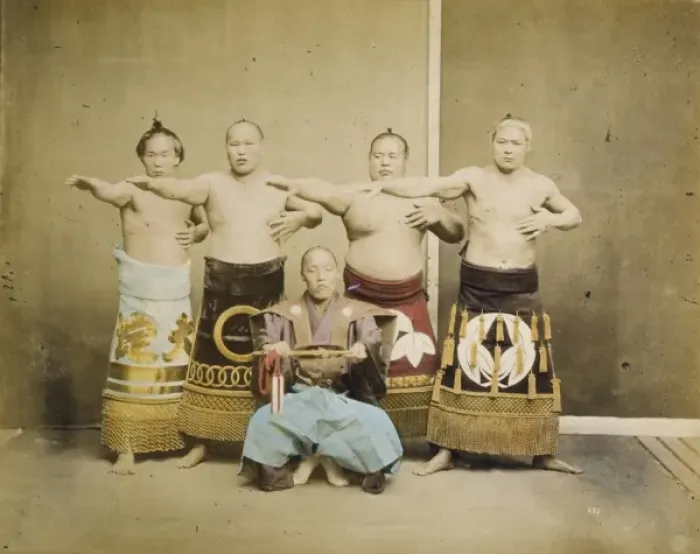 Framed Print : Sumo wrestlers Framed Print : Sumo wrestlers