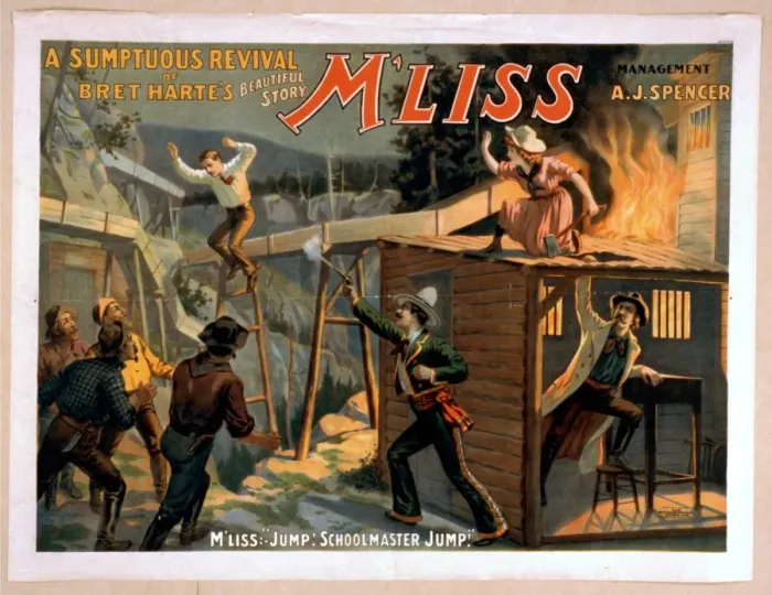 Framed Print : A sumptuous revival of Bret Hartes beautiful story, M liss Framed Print : A sumptuous revival of Bret Hartes beautiful story, M liss