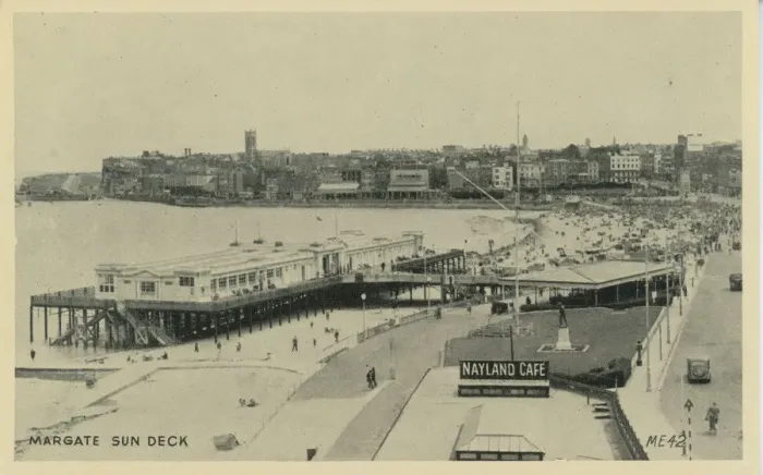 Framed Print : Sun Deck, Margate, Kent, England Framed Print : Sun Deck, Margate, Kent, England