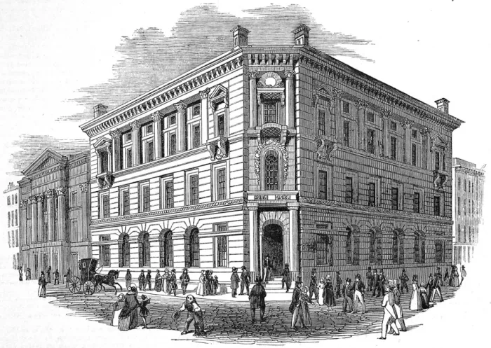 Framed Print : The Sun Fire Office, London, 1842 Framed Print : The Sun Fire Office, London, 1842