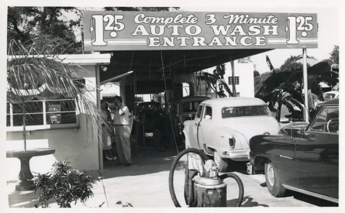 Framed Print : Sun Motors car wash, St Petersburg, Florida, USA Framed Print : Sun Motors car wash, St Petersburg, Florida, USA