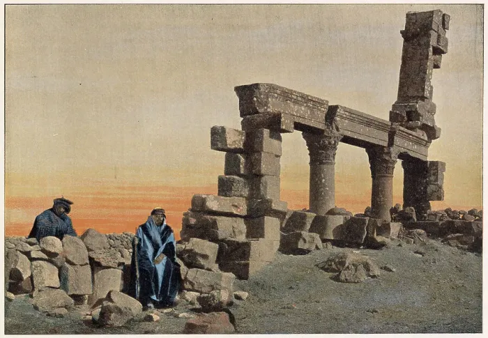 Framed Print : Sunamein: the ruins Date: 1890s Framed Print : Sunamein: the ruins Date: 1890s