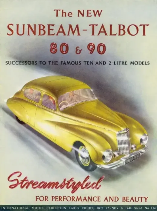 Framed Print : Sunbeam-Talbot 1948 Framed Print : Sunbeam-Talbot 1948
