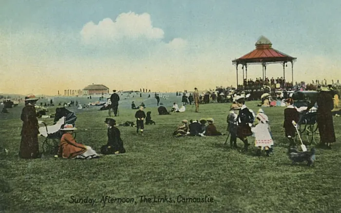 Framed Print : Sunday Afternoon on the Links, Carnoustie, Scotland Framed Print : Sunday Afternoon on the Links, Carnoustie, Scotland