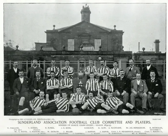 Framed Print : Sunderland Association Football Club, 1894-95 Framed Print : Sunderland Association Football Club, 1894-95