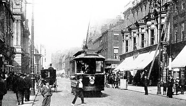 Sunderland Fawcett Street early 1900s