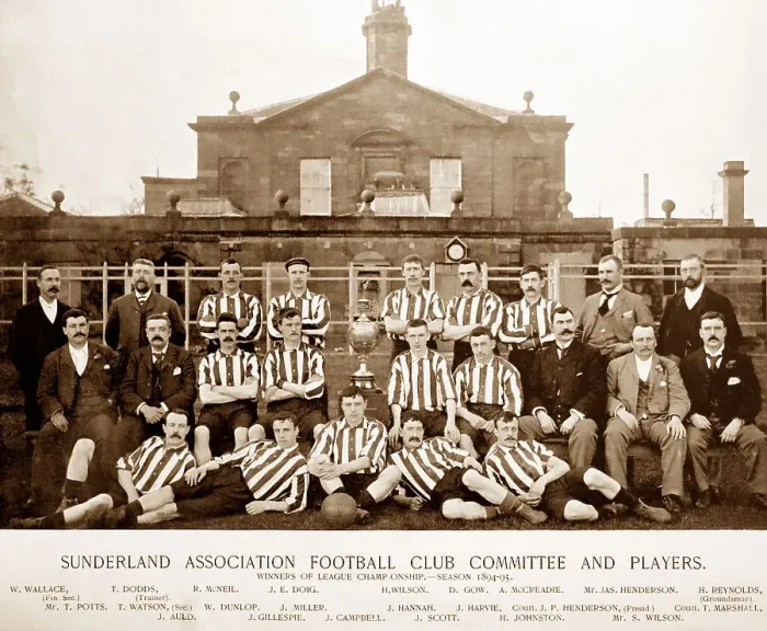 Framed Print : Sunderland Football Club, 1895 Framed Print : Sunderland Football Club, 1895