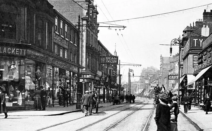 Framed Print : Sunderland High Street early 1900s Framed Print : Sunderland High Street early 1900s
