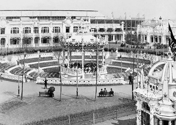 Framed Print : The Sunken Bandstand, The Franco-British Exhibition Framed Print : The Sunken Bandstand, The Franco-British Exhibition