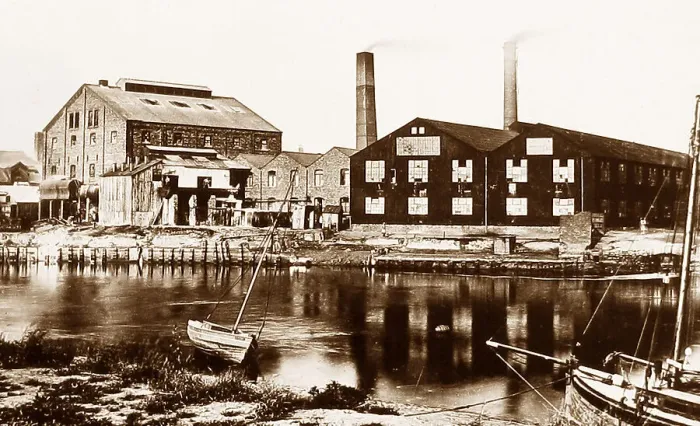 Framed Print : Sunlight soap factory at Warrington Framed Print : Sunlight soap factory at Warrington