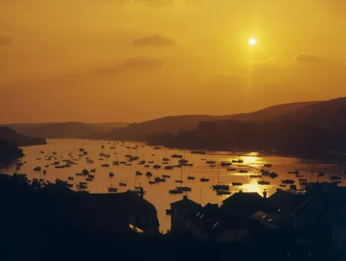 Framed Print : Sunrise over Salcombe estuary, Devon Framed Print : Sunrise over Salcombe estuary, Devon