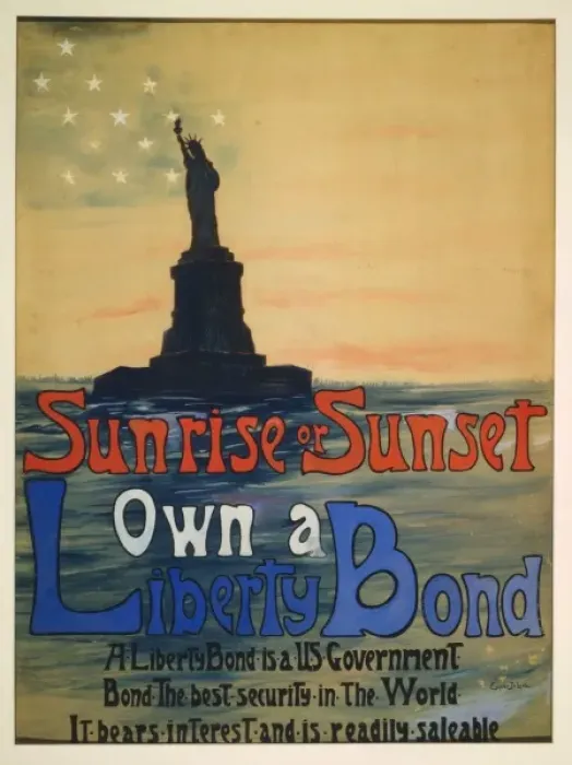 Framed Print : Sunrise or sunset own a Liberty Bond Framed Print : Sunrise or sunset own a Liberty Bond