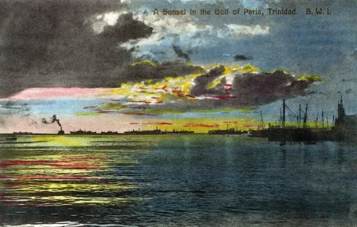 Framed Print : Sunset in the Gulf of Paria, Trinidad, West Indies Framed Print : Sunset in the Gulf of Paria, Trinidad, West Indies