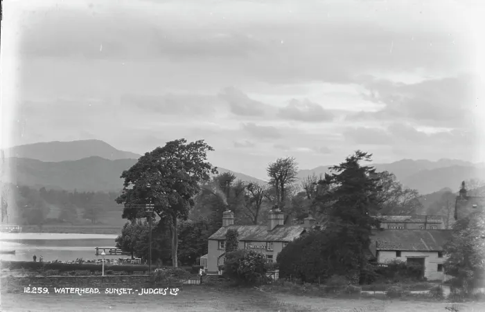 Framed Print : Sunset at Waterhead Framed Print : Sunset at Waterhead