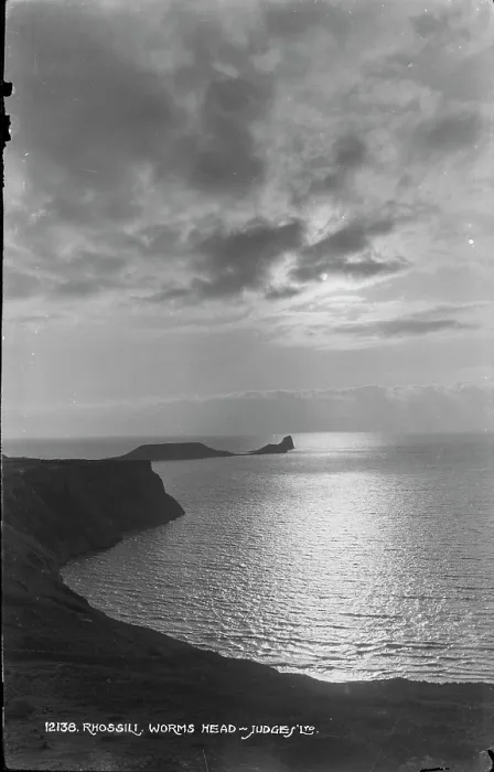 Framed Print : Sunset at Worm's Head Framed Print : Sunset at Worm's Head