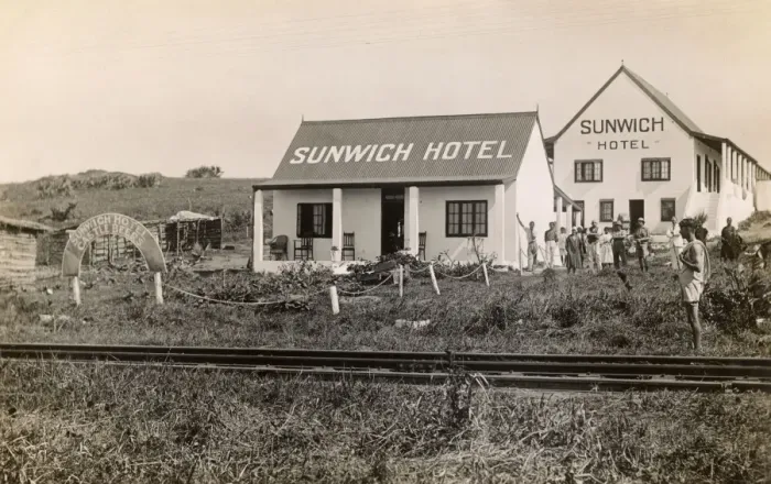 Framed Print : Sunwich Hotel, Sunwich Port, Natal Province, South Africa Framed Print : Sunwich Hotel, Sunwich Port, Natal Province, South Africa