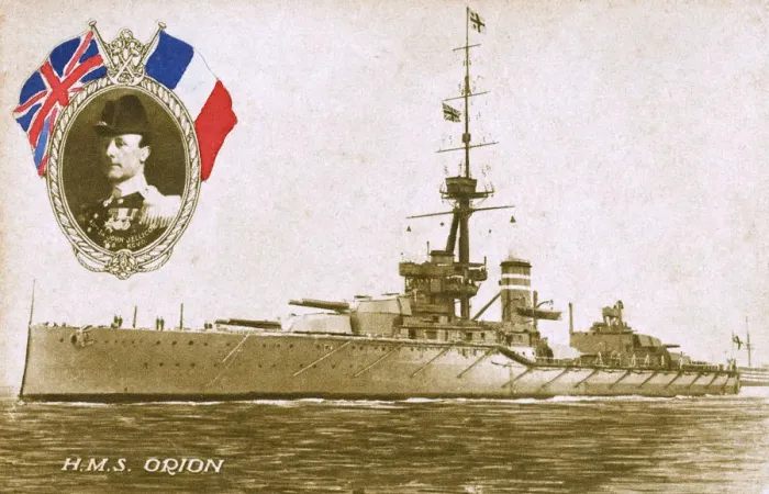 Framed Print : Super Dreadnought - HMS Orion - Portrait, Sir John Jellicoe Framed Print : Super Dreadnought - HMS Orion - Portrait, Sir John Jellicoe