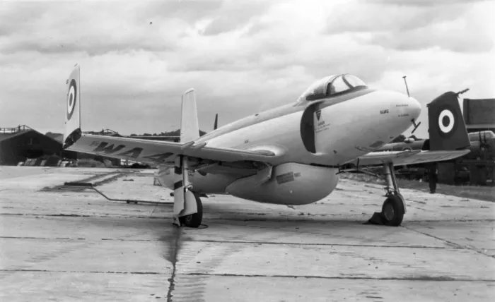 Framed Print : Supermarine Attacker F1 WA471 Framed Print : Supermarine Attacker F1 WA471